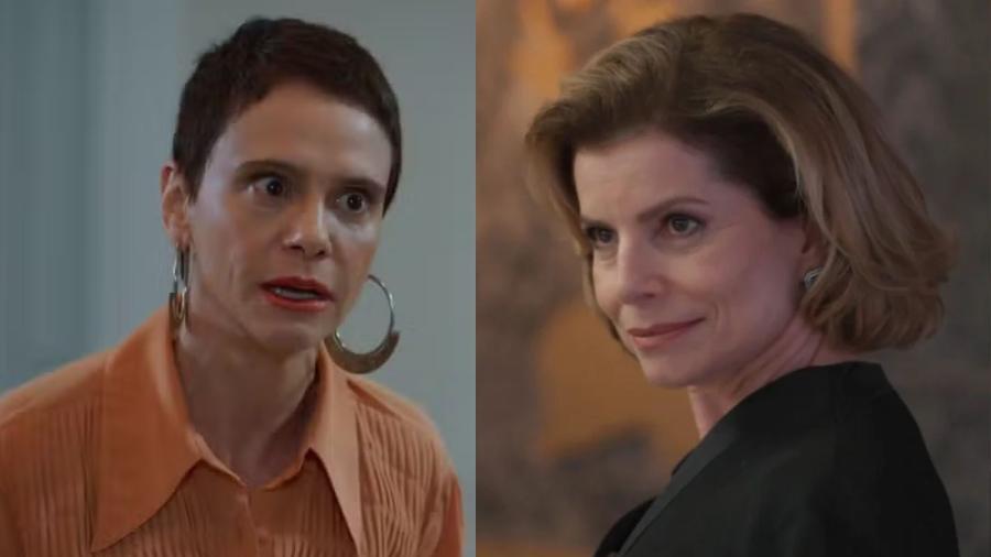 Celina (Malu Galli) e Odete (Debora Bloch) vivem relação conturbada em 'Vale Tudo'