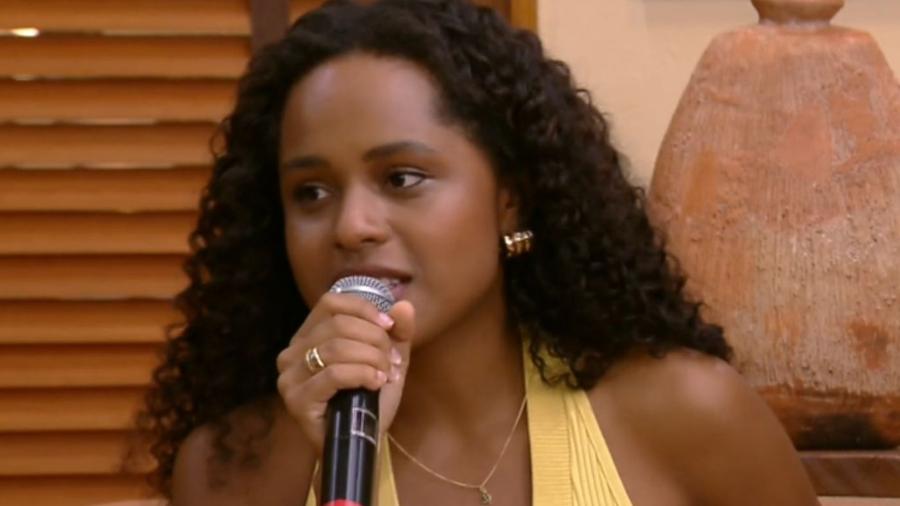 Duda Santos participou do É de Casa deste sábado (31) - Globo/Reprodução