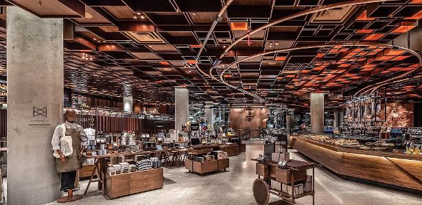 Starbucks Reserve Roastery: quando o café vira espetáculo em Nova York