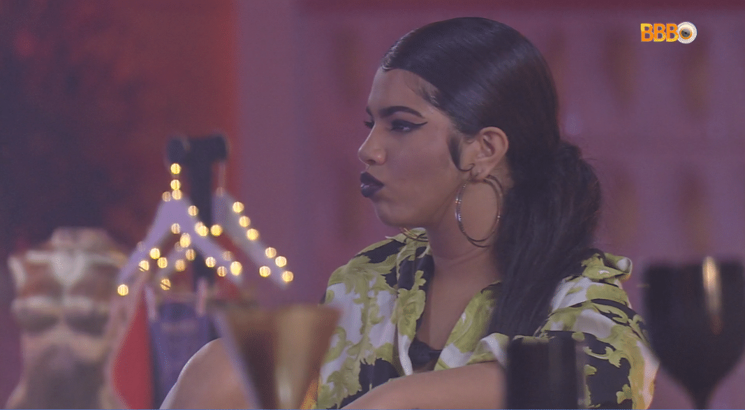 BBB 22: Maria na festa da líder Jade Picon - Reprodução/Globoplay
