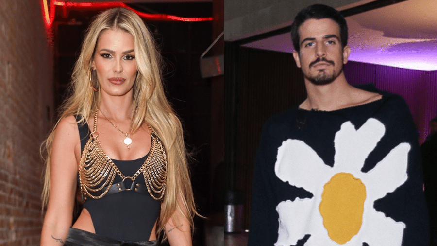 Yasmin Brunet e Enzo Celulari se beijaram em festa - Reprodução/Instagram