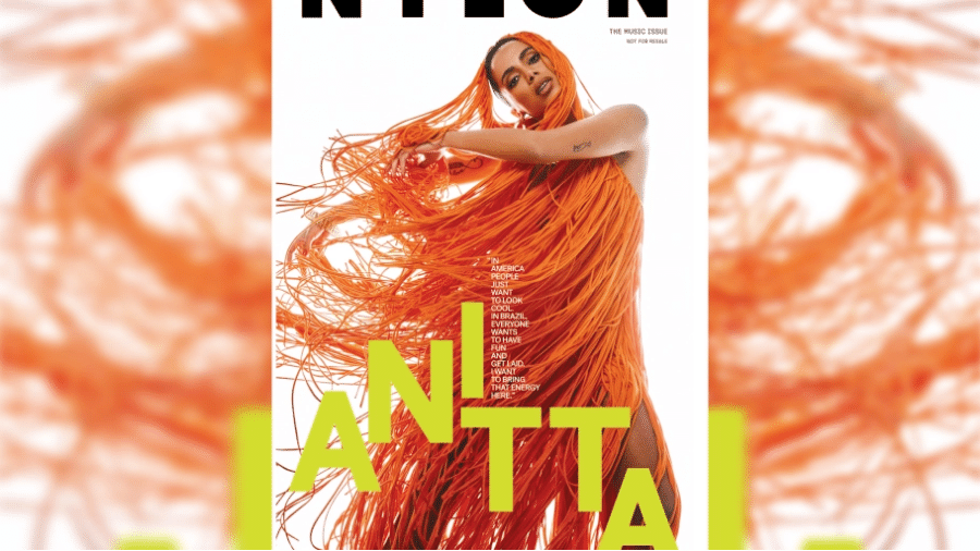 Anitta na capa da "Nylon Magazine" - Divulgação