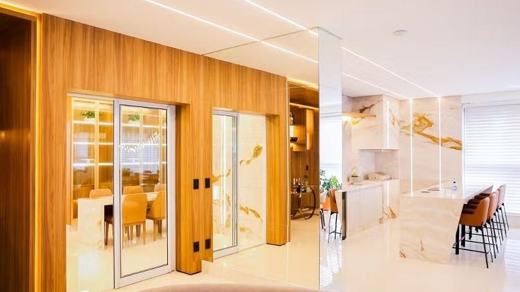 O novo apartamento de Maiara O novo apartamento de Maiara