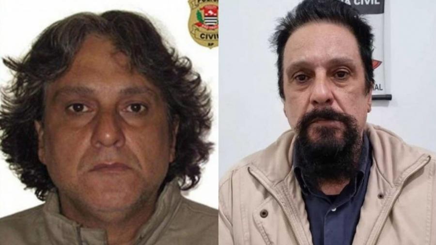 Paulo Cupertino é preso após quase três anos foragido - Reprodução/SSP-SP e divulgação/Polícia Civil