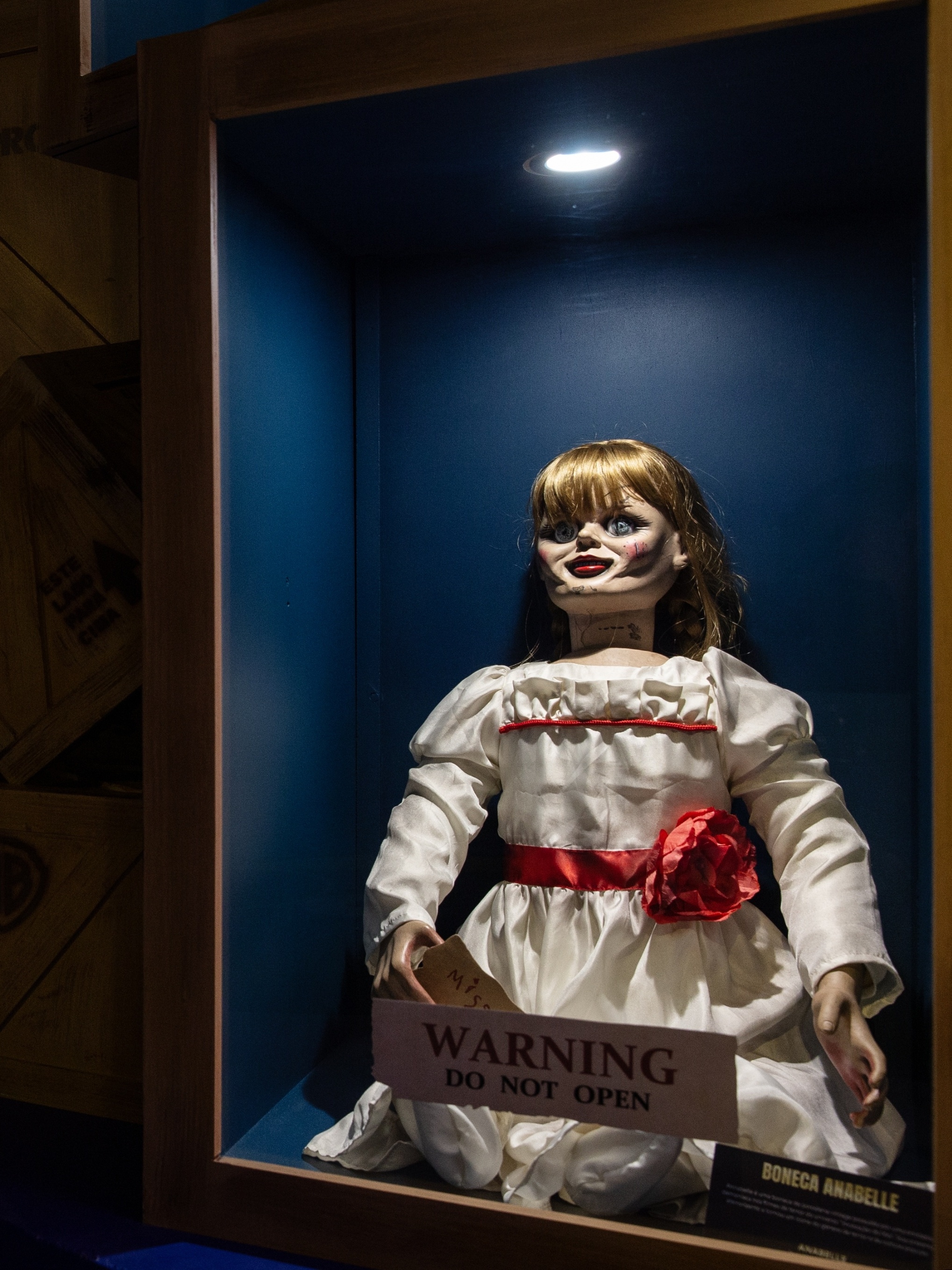 Anabelle original e mais: os itens na Casa Warner, destruída pelo fogo