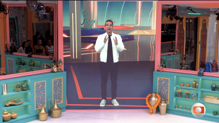 BBB 25: Tadeu em noite de eliminação - Reprodução/Globoplay