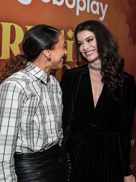 Alice Carvalho exaltou a parceria com Alinne Moraes em 'Guerreiros do Sol' Alice Carvalho exaltou a parceria com Alinne Moraes em 'Guerreiros do Sol'