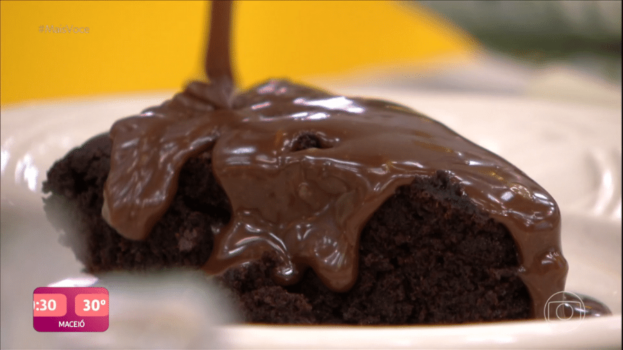 Mais Você: Ana Maria ensinou a fazer um bolo de chocolate com cerveja preta - Reprodução/TV Globo