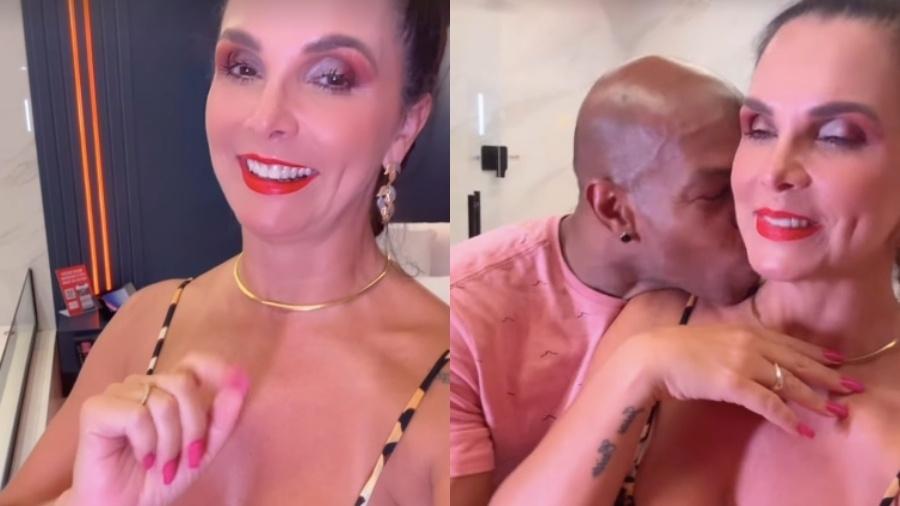 Luiza Ambiel grava com mesmo ator avantajado que Andressa Urach Luiza Ambiel grava com mesmo ator avantajado que Andressa Urach