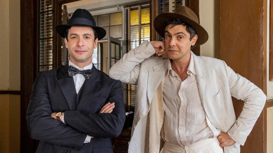 Celso (Rainer Cadete) e Candinho (Sergio Guizé) em 'Êta Mundo Melhor' Celso (Rainer Cadete) e Candinho (Sergio Guizé) em 'Êta Mundo Melhor'