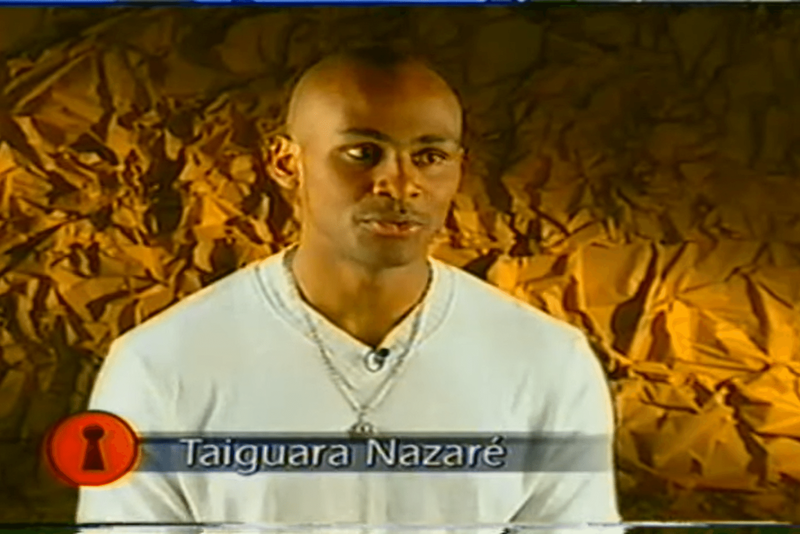 Taiguara na Casa dos Artistas - Reprodução/SBT