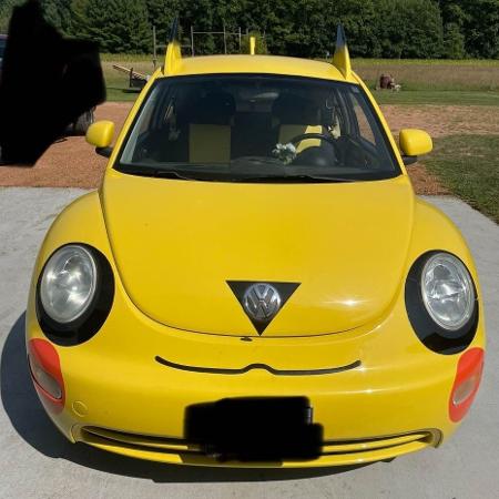 Pikabug, carro inspirado no Pikachu, está à venda nos EUA por R$ 645 mil