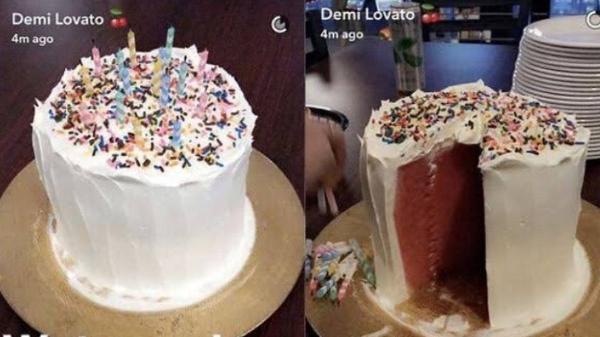Bolo de aniversário de Demi Lovato