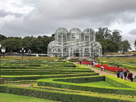Jardim botânico de Curitiba - Reprodução
