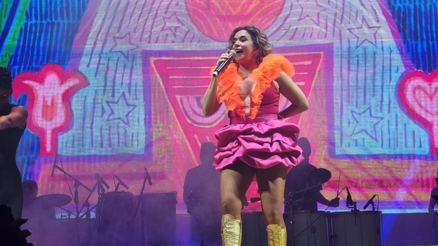 Daniela Mercury em apresentação surpresa no Festival de Verão em Salvador - Ane Cristina