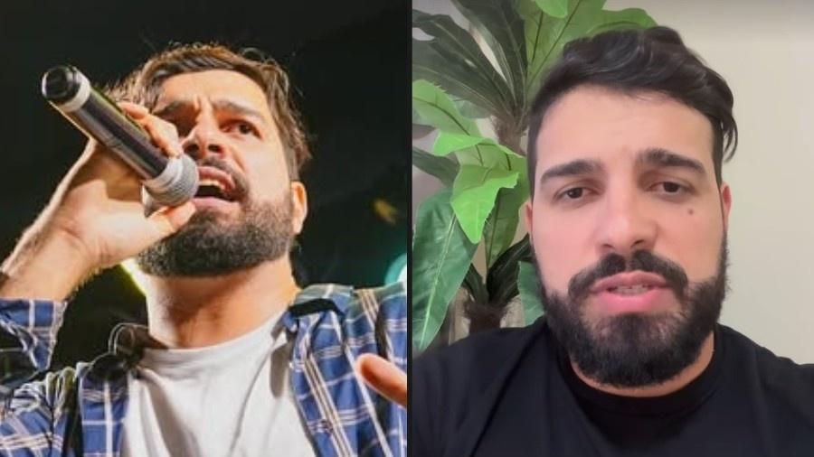 Cantor que recebeu no palco suspeito de matar ex-namorada revela tristeza Cantor que recebeu no palco suspeito de matar ex-namorada revela tristeza