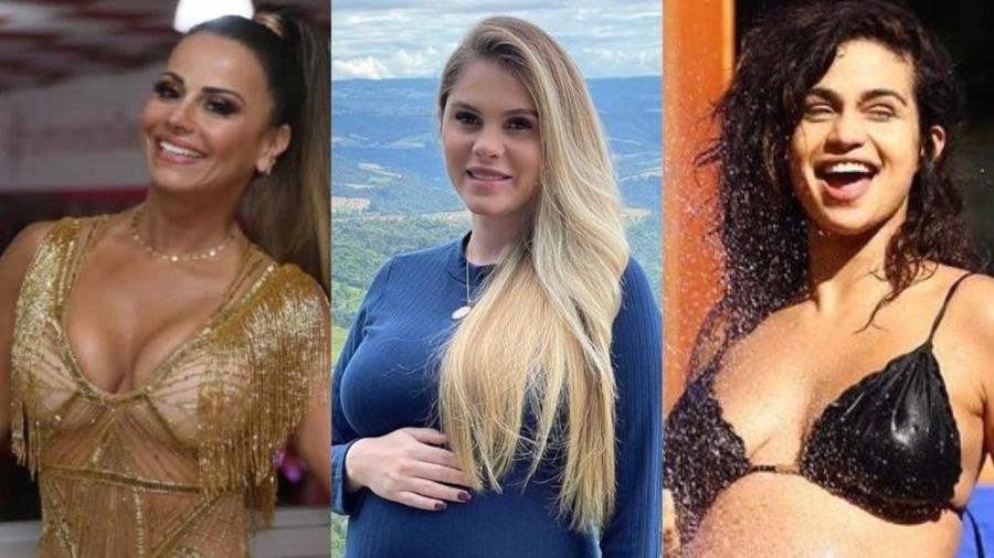 Viviane Araújo, Bárbara Evans e Nanda Costa são algumas das famosas que recorreram à reprodução assistida - Reprodução / Instagram