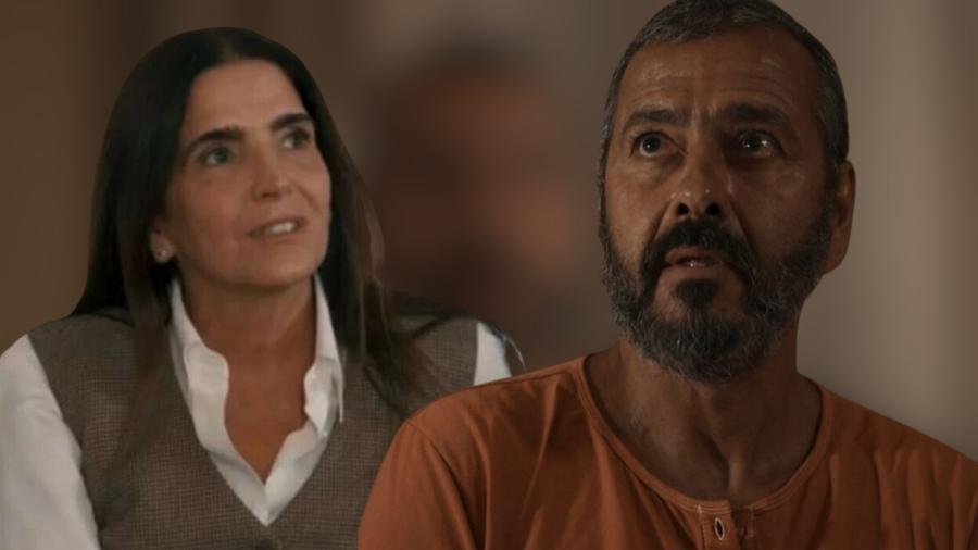 Aurora (Malu Mader) e José Inocêncio (Marcos Palmeira)