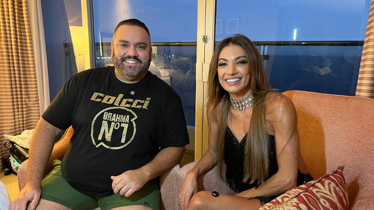 Poeta recebeu Lucas Pasin momentos antes de chegar na Marquês de Sapucaí Poeta recebeu Lucas Pasin momentos antes de chegar na Marquês de Sapucaí
