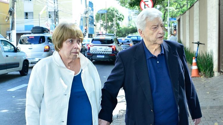 O ator Fúlvio Stefanini com a esposa, Vera Stefanini O ator Fúlvio Stefanini com a esposa, Vera Stefanini