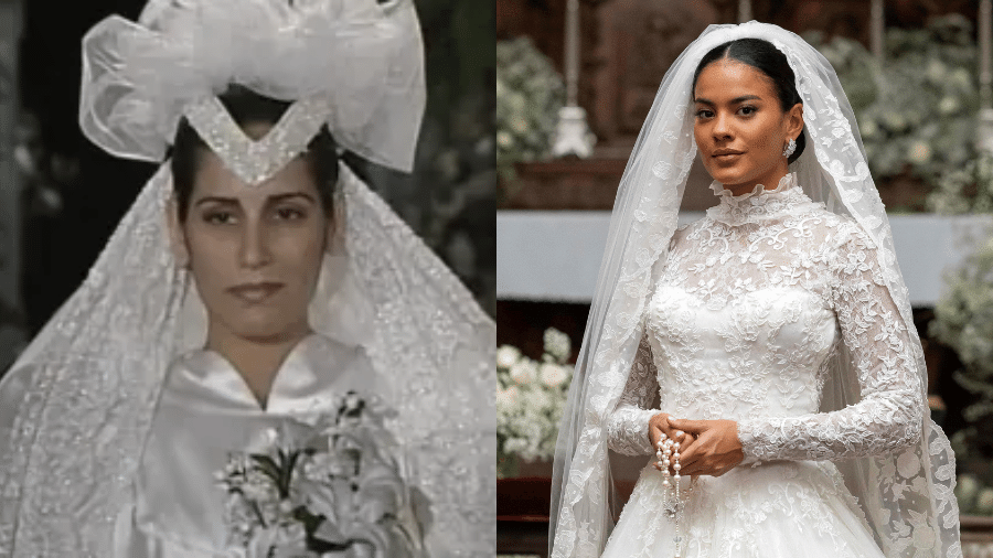 Maria de Fátima nas duas versões de 'Vale Tudo' Maria de Fátima nas duas versões de 'Vale Tudo'