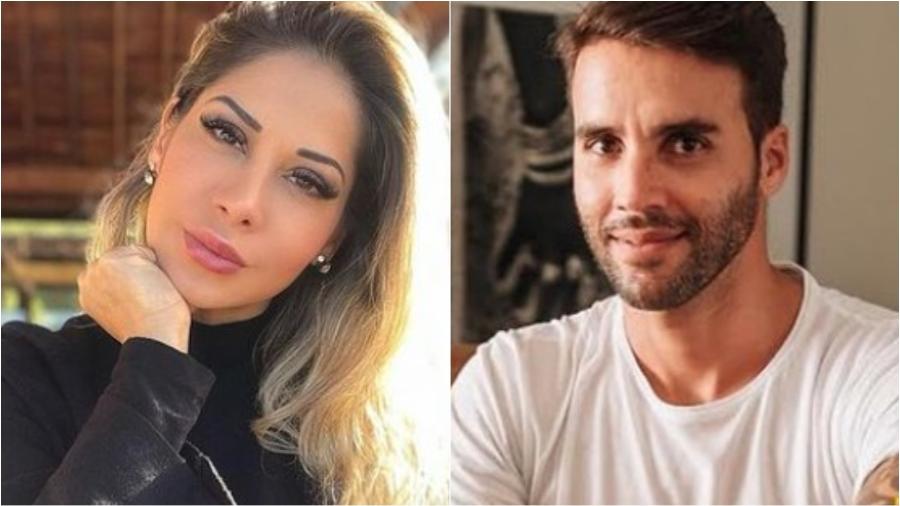 Daniel Cady e Maíra Cardi trocaram farpas no Instagram