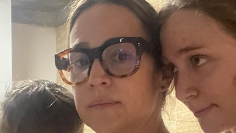 Gabriela Duarte e os filhos Manuela e Frederico - Reprodução/Instagram