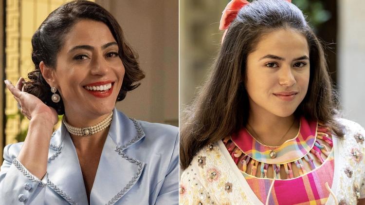 Clarice (Carol Castro) e Bia (Maisa) em 'Garota do Momento' Clarice (Carol Castro) e Bia (Maisa) em 'Garota do Momento'