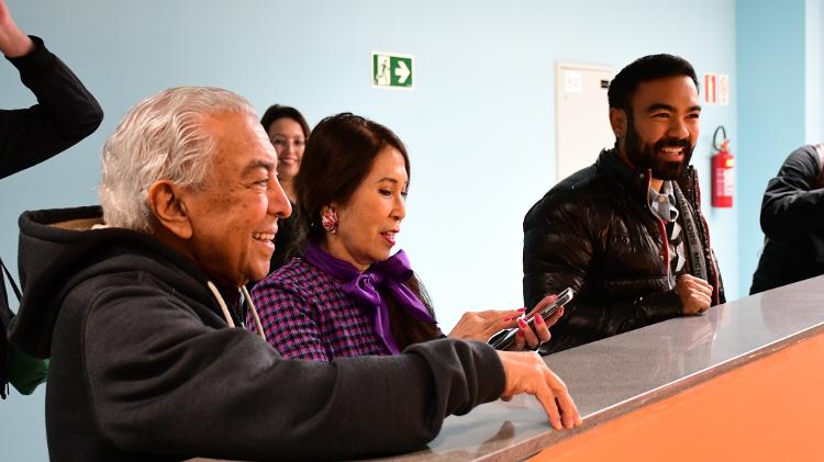 Mauricio de Sousa, Alice e Mauro em Gramado (RS)