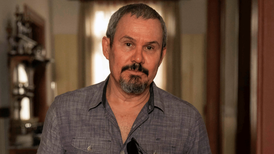 Delegado Nórcia (Edmilson Barros) em "Renascer" - Manoella Mello/Globo