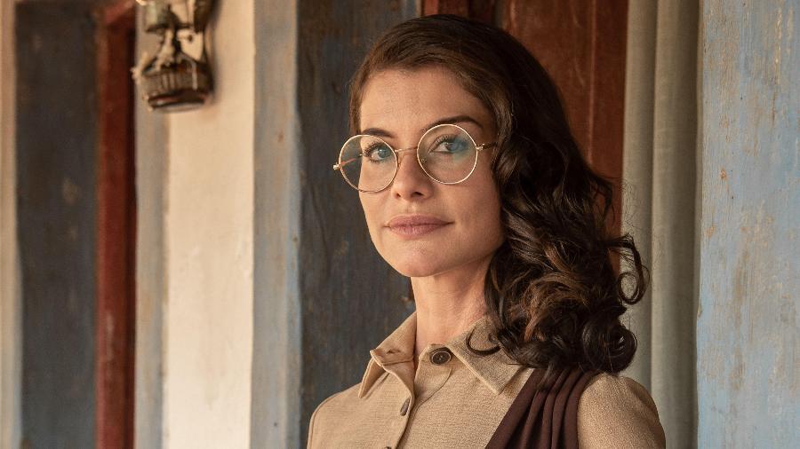 Jânia (Alinne Moraes) em 'Guerreiros do Sol' Jânia (Alinne Moraes) em 'Guerreiros do Sol'