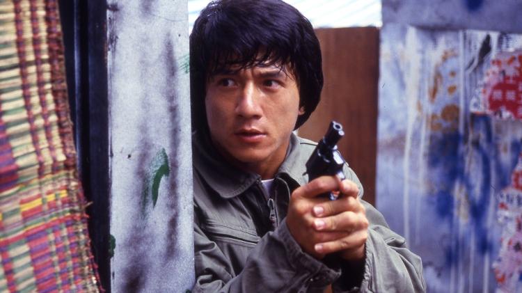 Jackie Chan em 'Police Story - A Guerra das Drogas' Jackie Chan em 'Police Story - A Guerra das Drogas'
