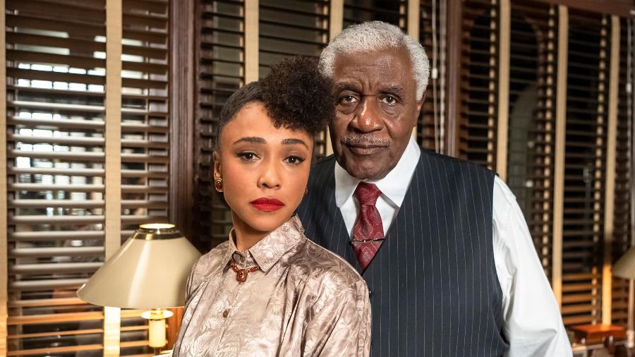 Haydée (Kenia Bárbara) e Lúcio (Tony Tornado) em 'Êta Mundo Melhor!' Haydée (Kenia Bárbara) e Lúcio (Tony Tornado) em 'Êta Mundo Melhor!'