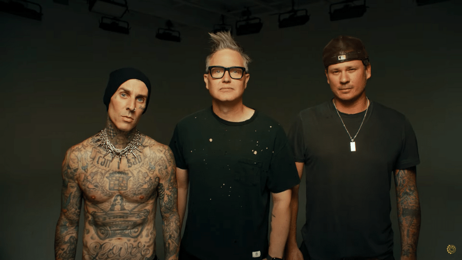 A banda Blink-182 cancelou a vinda ao Lollapalooza - Reprodução/YouTube