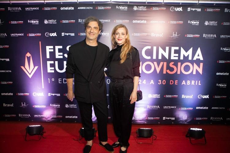 Alexandros Avranas (diretor) e Eleni Roussinou (atriz) de 'Síndrome da Apatia' Alexandros Avranas (diretor) e Eleni Roussinou (atriz) de 'Síndrome da Apatia'
