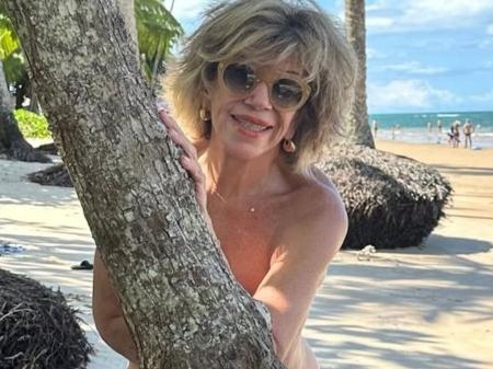 Silvia Poppovic aproveita manhã de sol na Bahia - Reprodução/Instagram