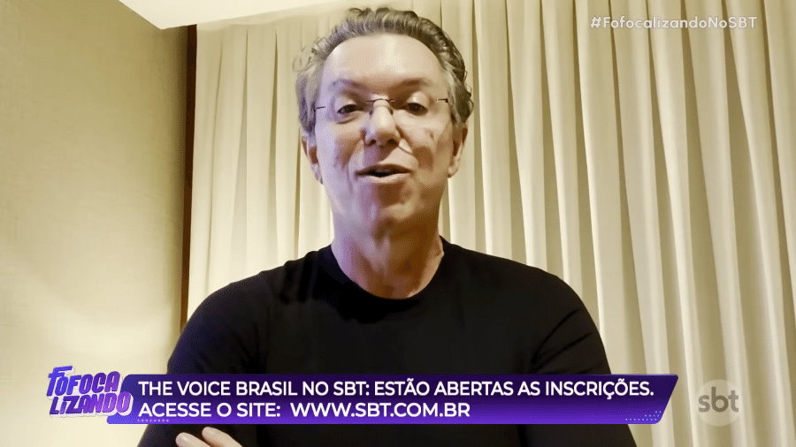 Boninho fez aparição-surpresa no Fofocalizando Boninho fez aparição-surpresa no Fofocalizando