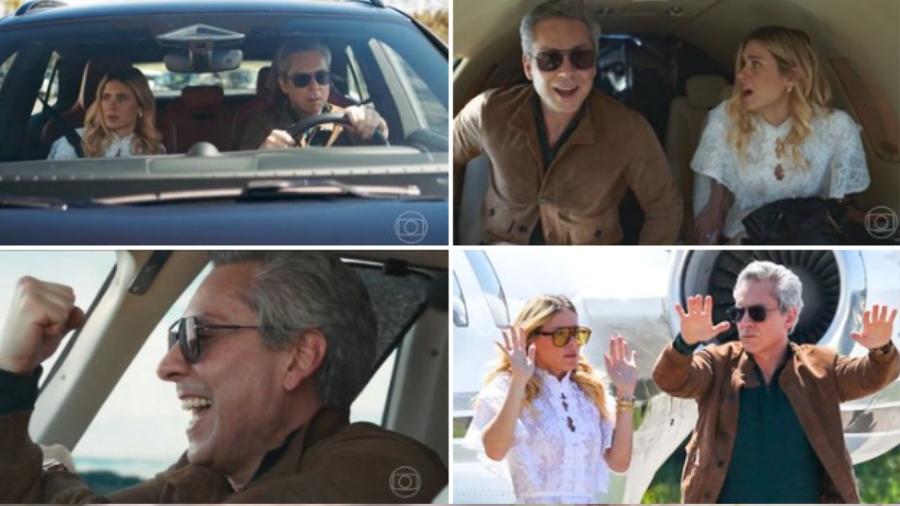 Cenas de Marco Aurélio e Leila fugindo e sendo presos em Vale Tudo Cenas de Marco Aurélio e Leila fugindo e sendo presos em Vale Tudo