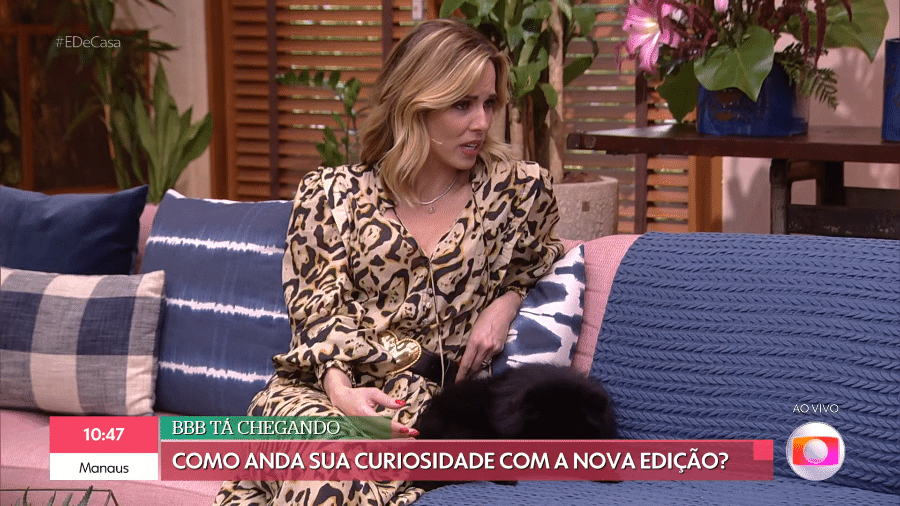 Ana Furtado especula sobre o "BBB 22" no "É De Casa" - Reprodução/Globo