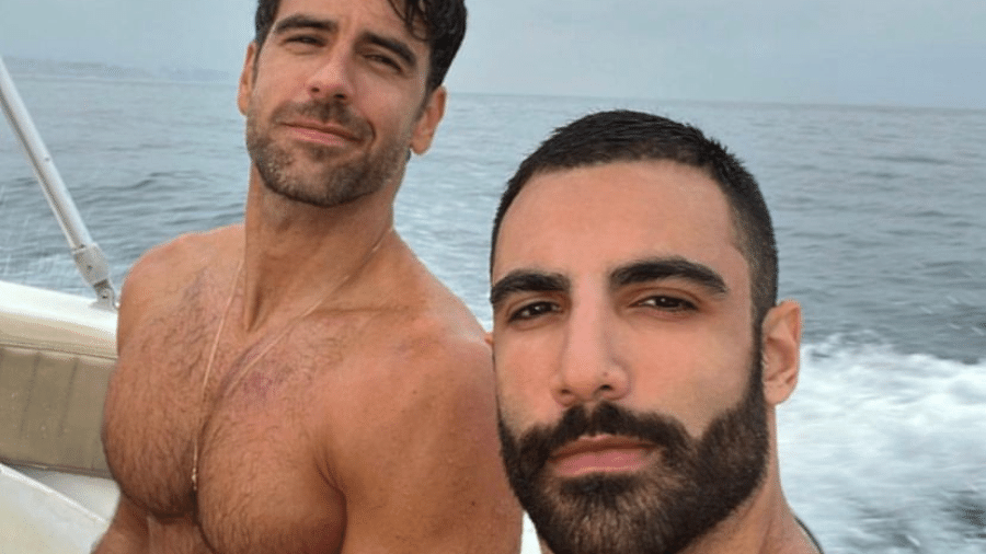Iasser Hamer Kaddourah é o namorado de Marcos Pitombo - Reprodução/Instagram
