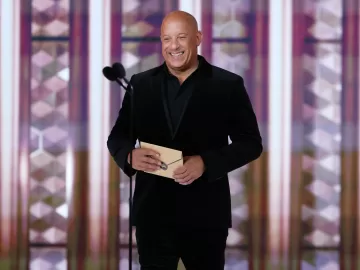 Vin Diesel provoca The Rock no palco do Globo de Ouro