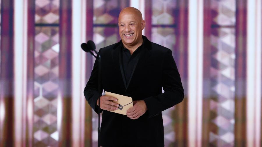 Vin Diesel provocou The Rock no palco do Globo de Ouro 2025