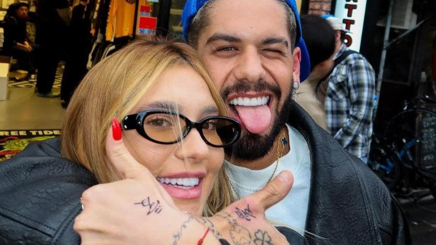 Virginia e Zé Felipe fizeram tatuagem cujo significado é "amor" há um mês - Reprodução/Instagram/@virginia