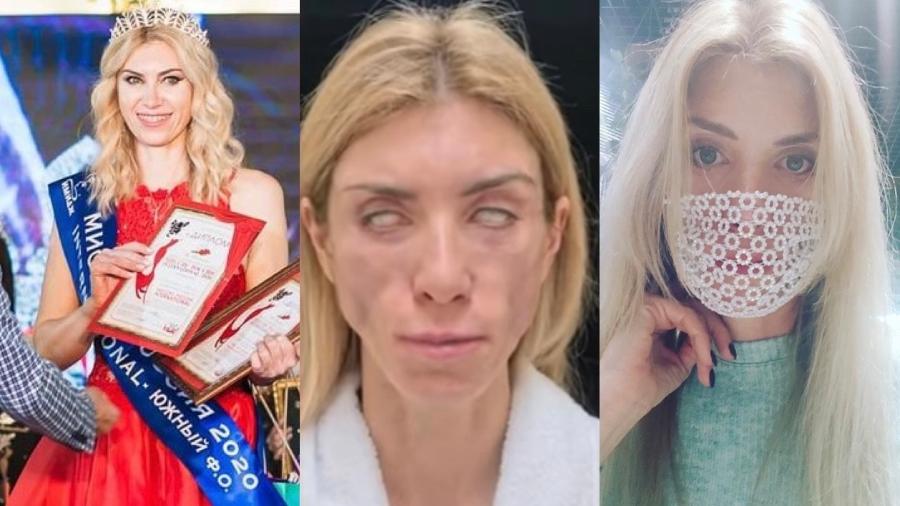 A modelo russa é natural de Sochi e disputou concurso de beleza para mães e mulheres casadas em outubro de 2020 - Reprodução/ YouTube/ Instagram @uliyatarasevich