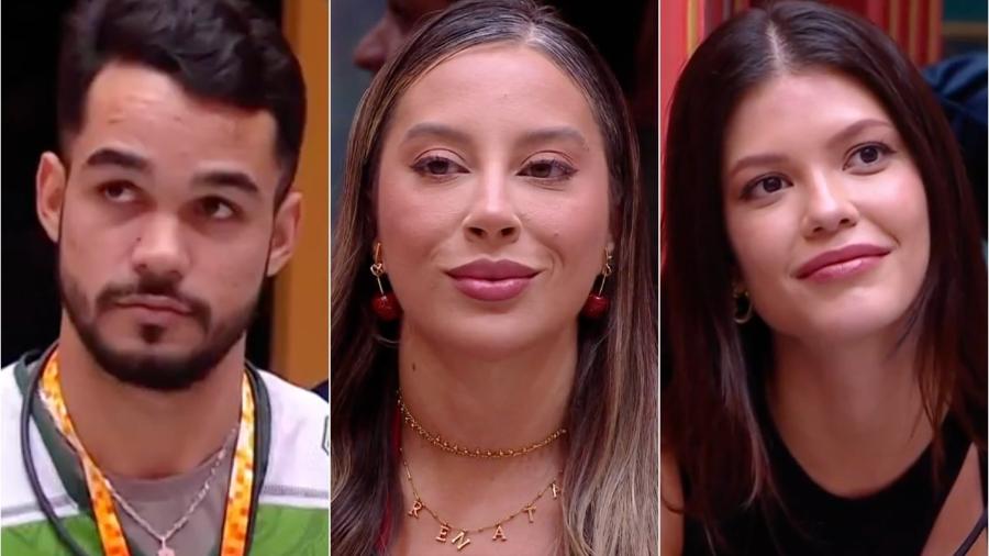 BBB 25: João Pedro, Renata e Vitória desistiram da Prova do Finalista BBB 25: João Pedro, Renata e Vitória desistiram da Prova do Finalista