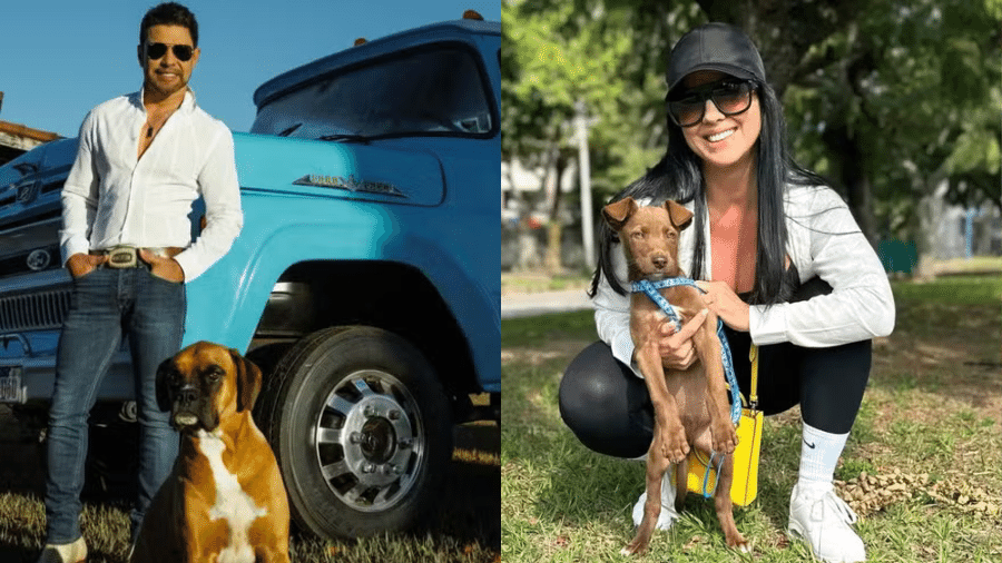Zezé Di Camargo passa a acolher animais em situação de rua Zezé Di Camargo passa a acolher animais em situação de rua