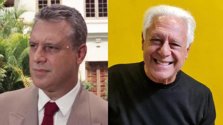 Antonio Fagundes em 'A Viagem' e atualmente Antonio Fagundes em 'A Viagem' e atualmente