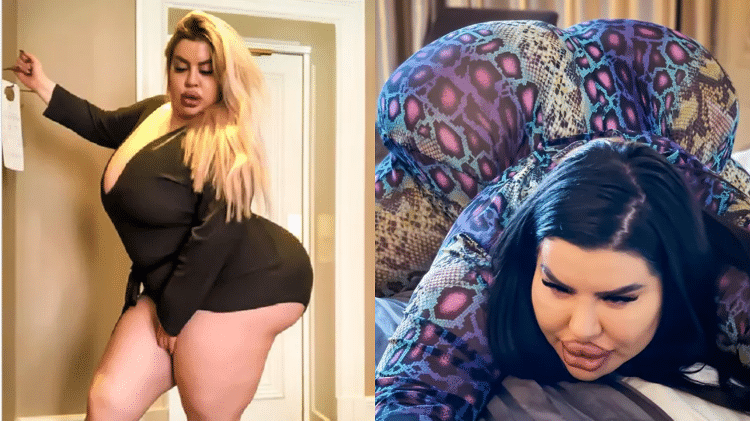 Natasha, do 'maior bumbum do mundo', quer glúteos ainda maiores Natasha, do 'maior bumbum do mundo', quer glúteos ainda maiores