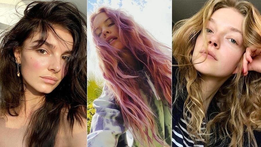 Amélie Tremblay, Behati Prisloo e Eliza Kallmann, modelos exclusivas da Elite NY - Instagram/Reprodução
