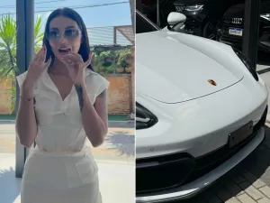 Fernanda ironiza festa e compra Porsche de R$ 850 mil: 'Prêmio da Fazenda'